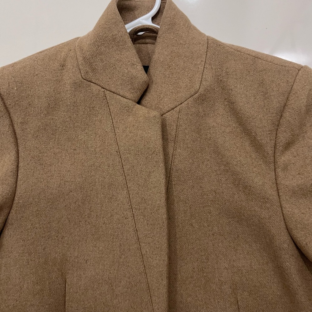Brown wool coat